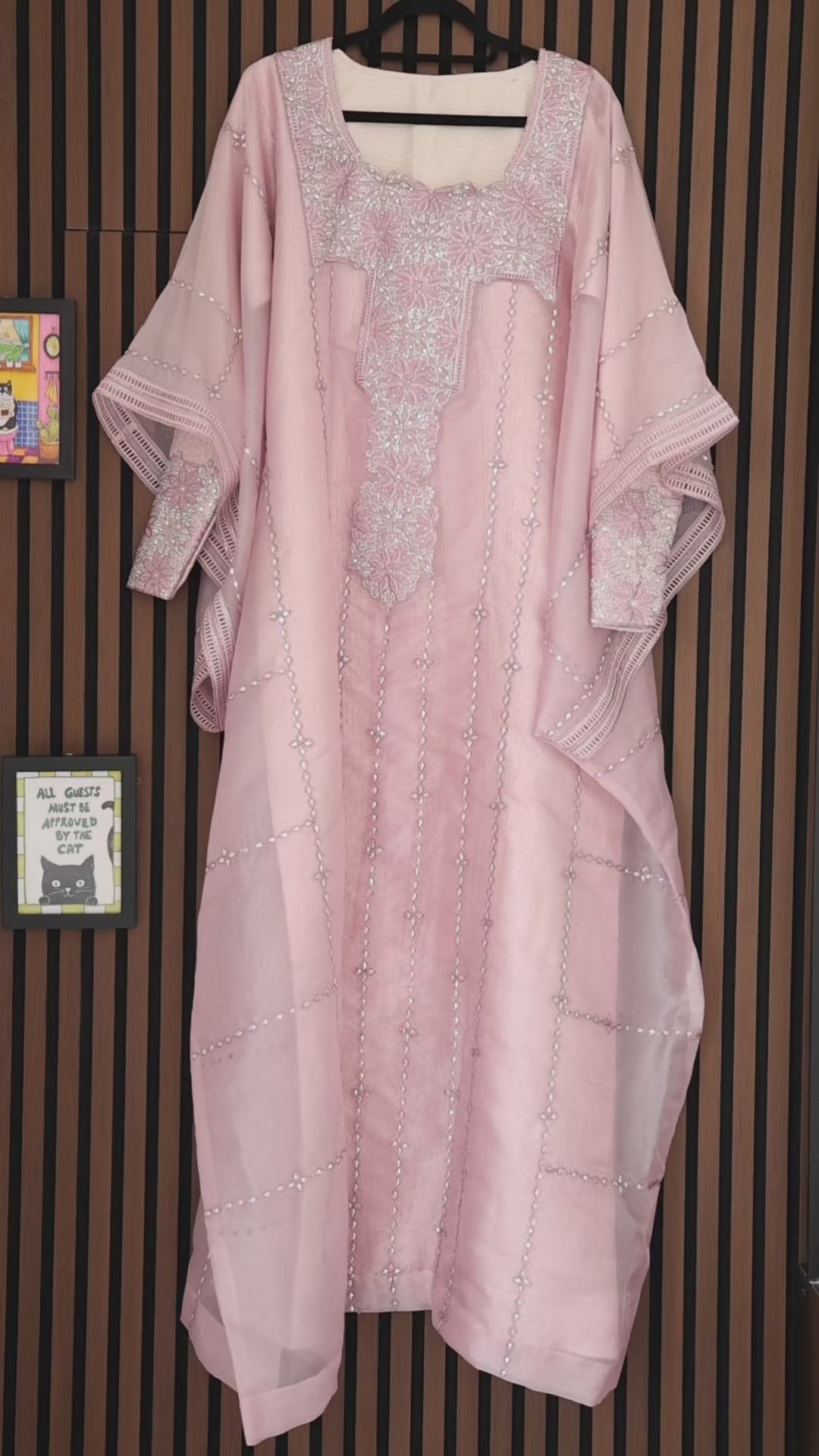 Layali Blush Kaftan